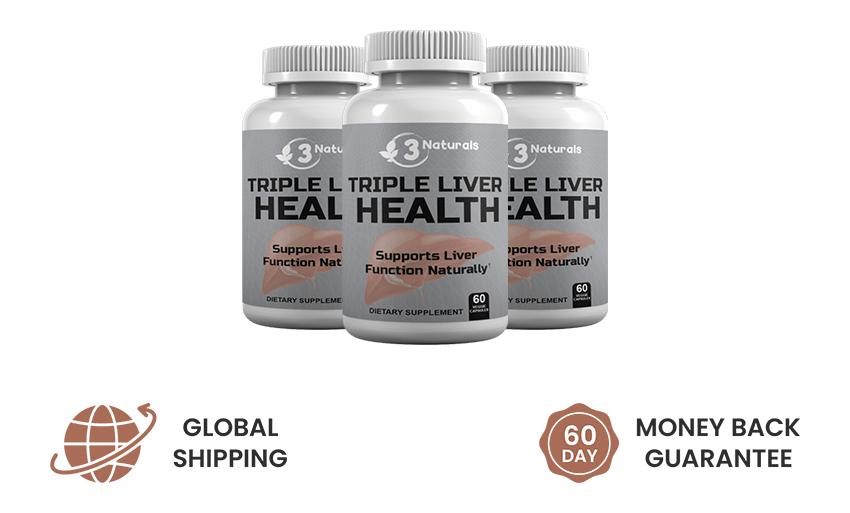 3 Bottles of Triple LiverHealth