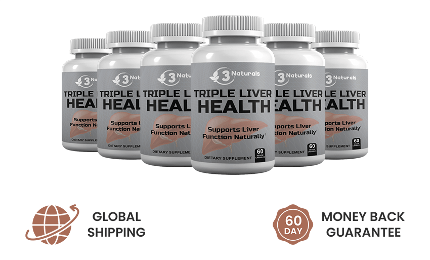 6 Bottles of Triple LiverHealth